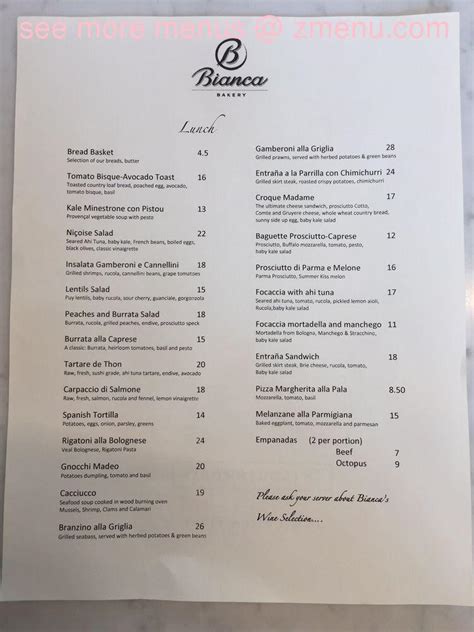 bianctasy|Menu .